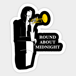 Miles Davis Round About Midnights Sticker